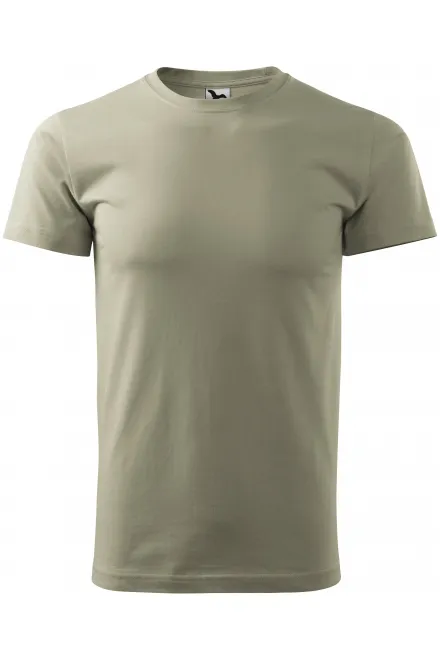 T-shirt simple homme - kaki brillant, L