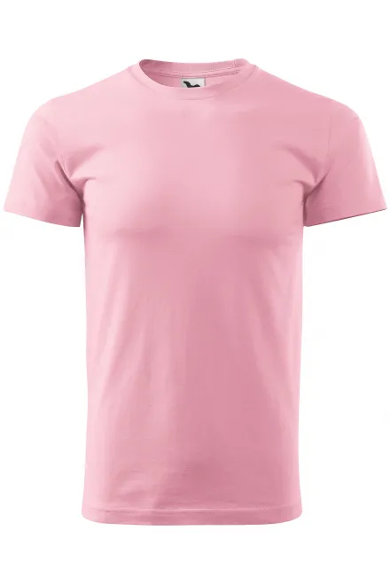 T-shirt simple homme - rose, L
