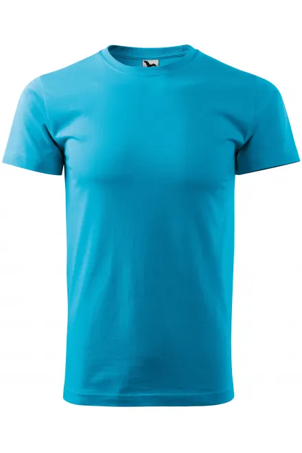 T-shirt simple homme - turquoise, L