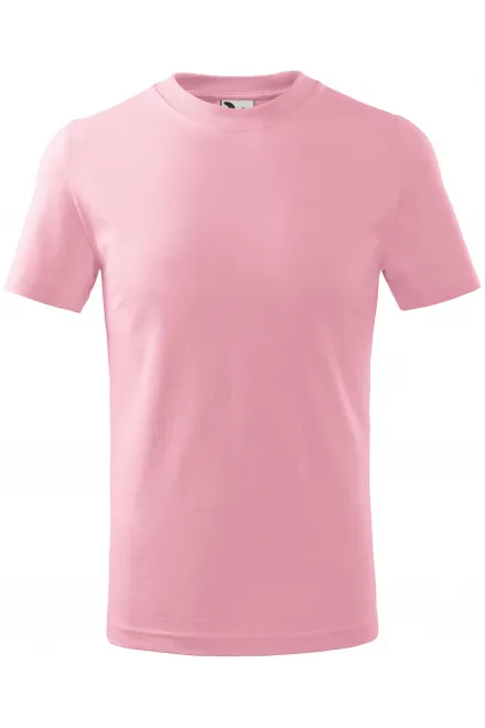T-shirt simple pour enfants - rose, 134 cm / 8 ans