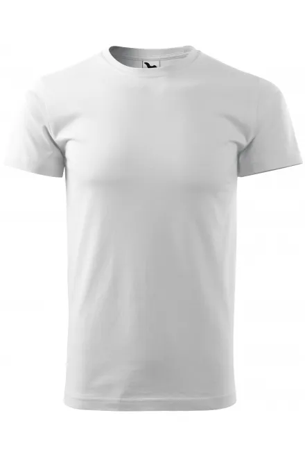 T-shirt unisexe plus épais - blanche, M