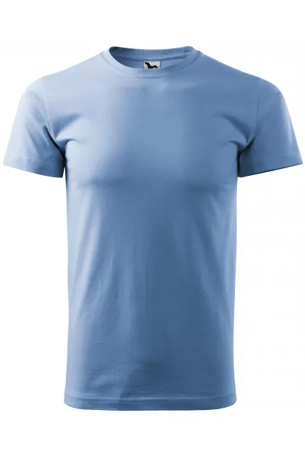T-shirt unisexe plus épais - bleu ciel, M