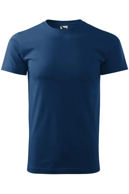 T-shirt unisexe plus épais - bleu nuit, M