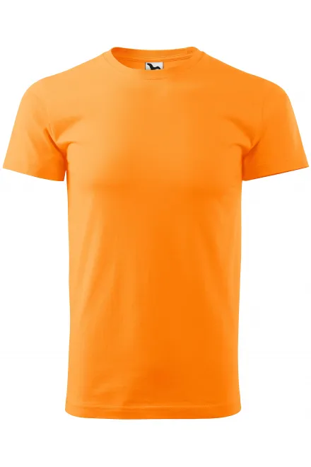T-shirt unisexe plus épais - mandarine, M