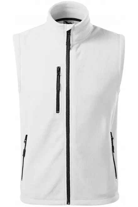 Veste polaire contrastée - blanche, XS