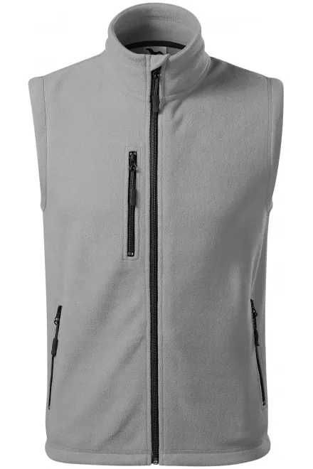 Veste polaire contrastée - gris clair, XS