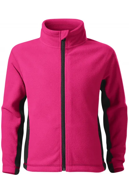 Veste polaire enfant contrastée - violet, 158 cm / 12 ans