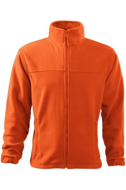 Veste polaire homme - orange, XL