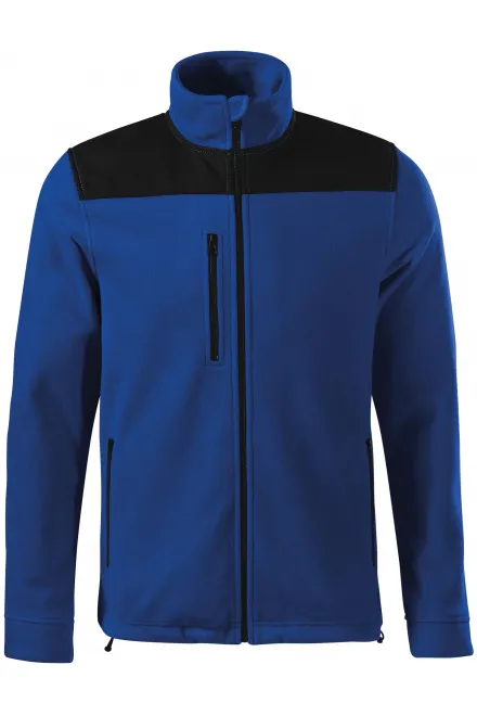 Veste polaire unisexe chaude - bleu royal, XL