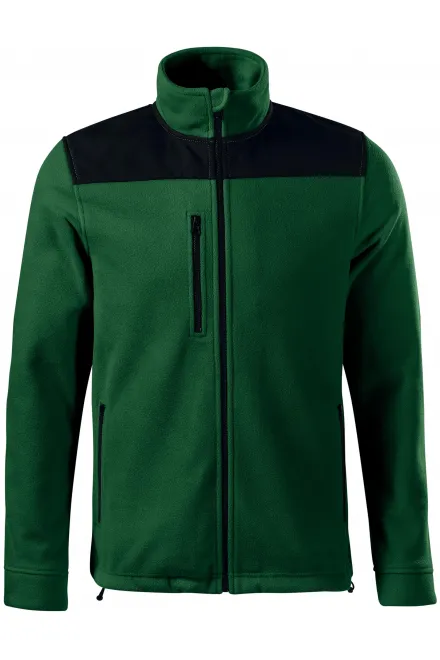Veste polaire unisexe chaude - bouteille verte, XL