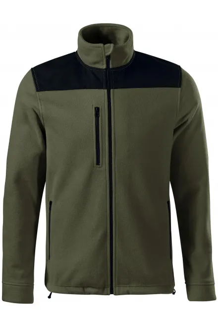 Veste polaire unisexe chaude - military, XL