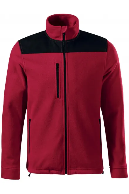 Veste polaire unisexe chaude - rouge marlboro, XL
