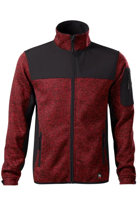 Veste temps libre homme - rouge-noir, S